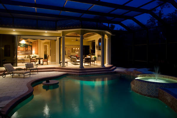 Design ideas for a mediterranean pool in Tampa.