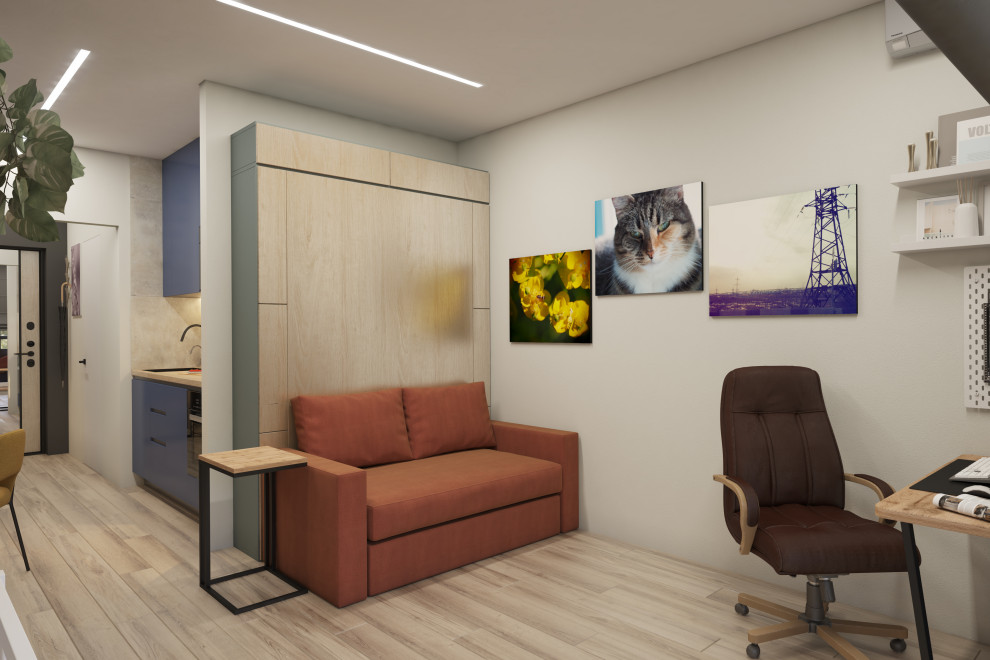 Квартира-студия. 27 кв.м.