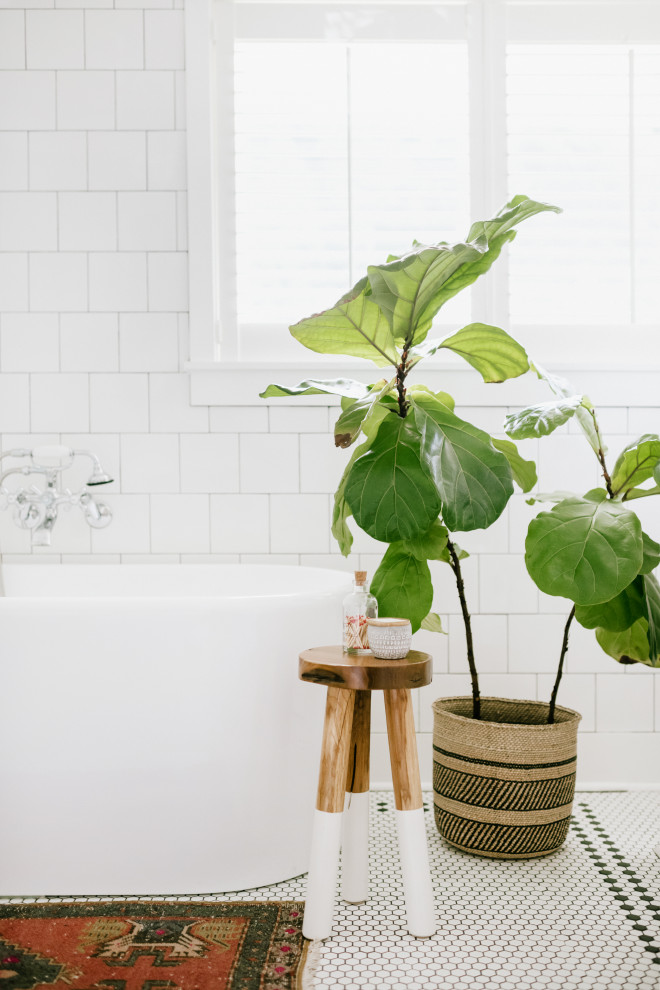 Bathroom - coastal bathroom idea in Seattle