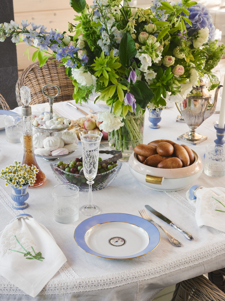 Сервировка «Чаепитие в русском стиле»