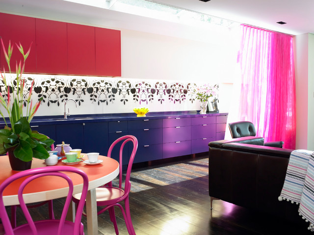 Villa Redferno eclectico-comedor