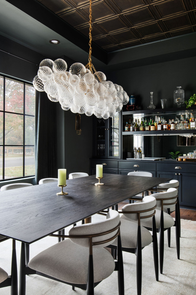 Modern Spanish Revival Dining Room - Transitional - Dining Room ...