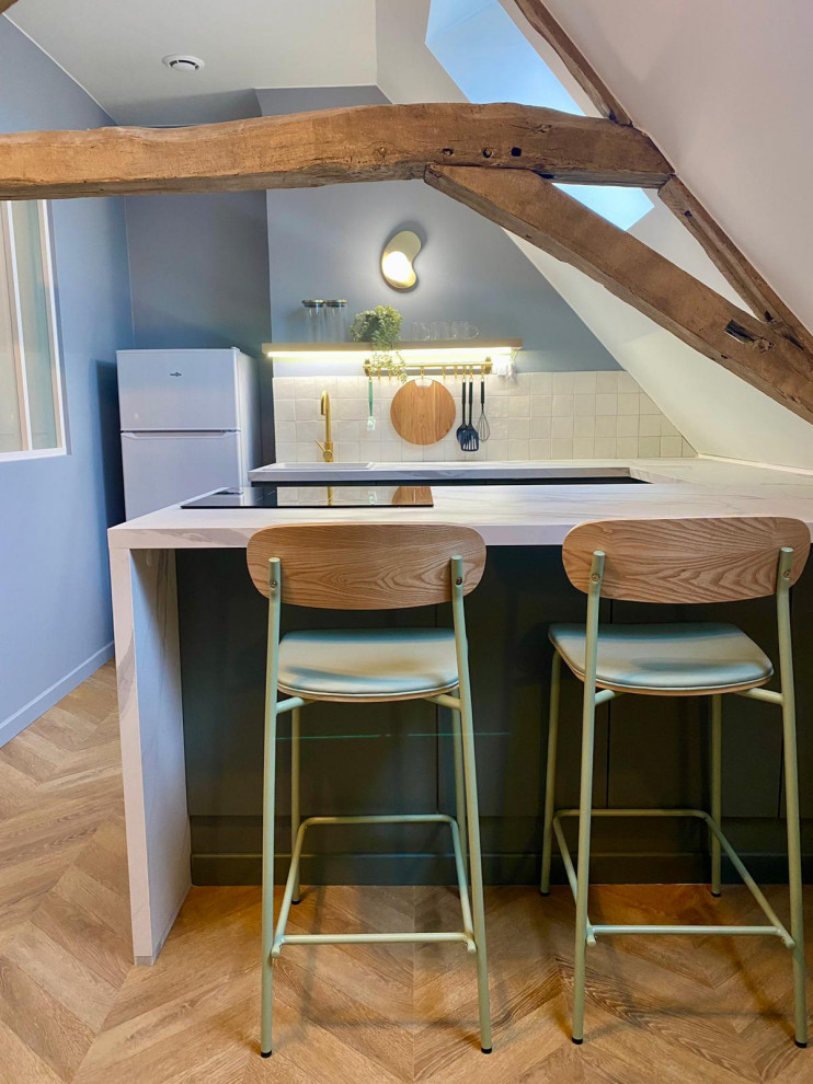 Rénovation d'un studio pour une location meublée