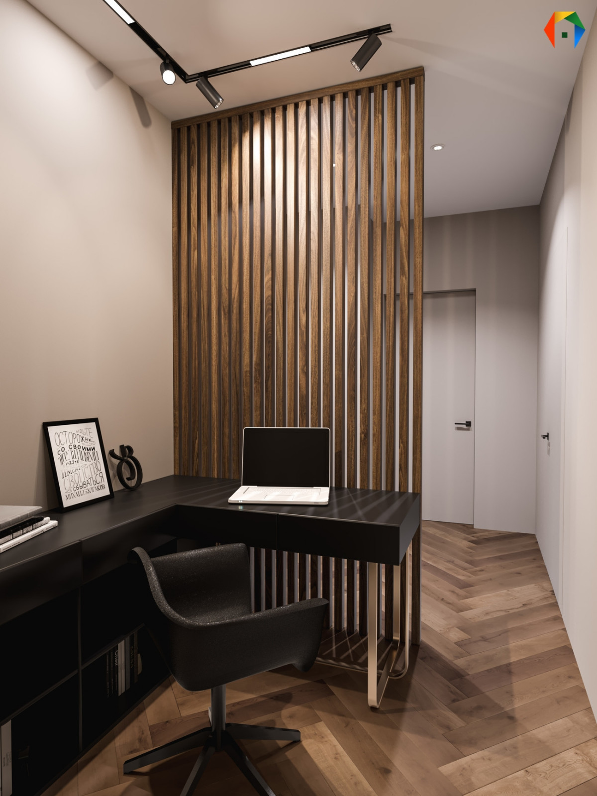 Веласкеса. Дизайн-проект с скрытой кухней