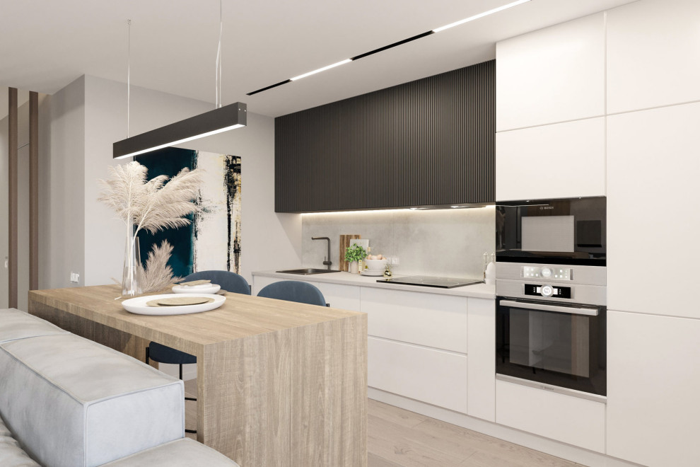 Проект двухкомнатной квартиры #urban_inspiration