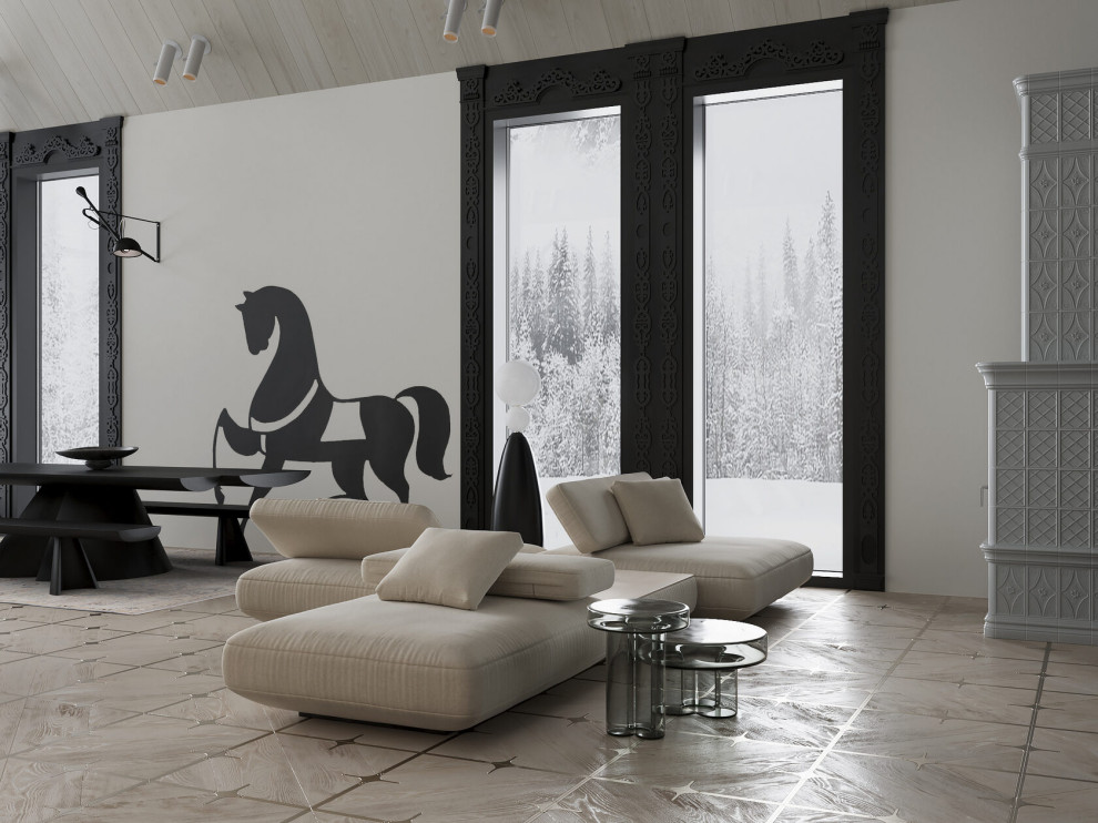 Загородный дом в Новом Русском стиле