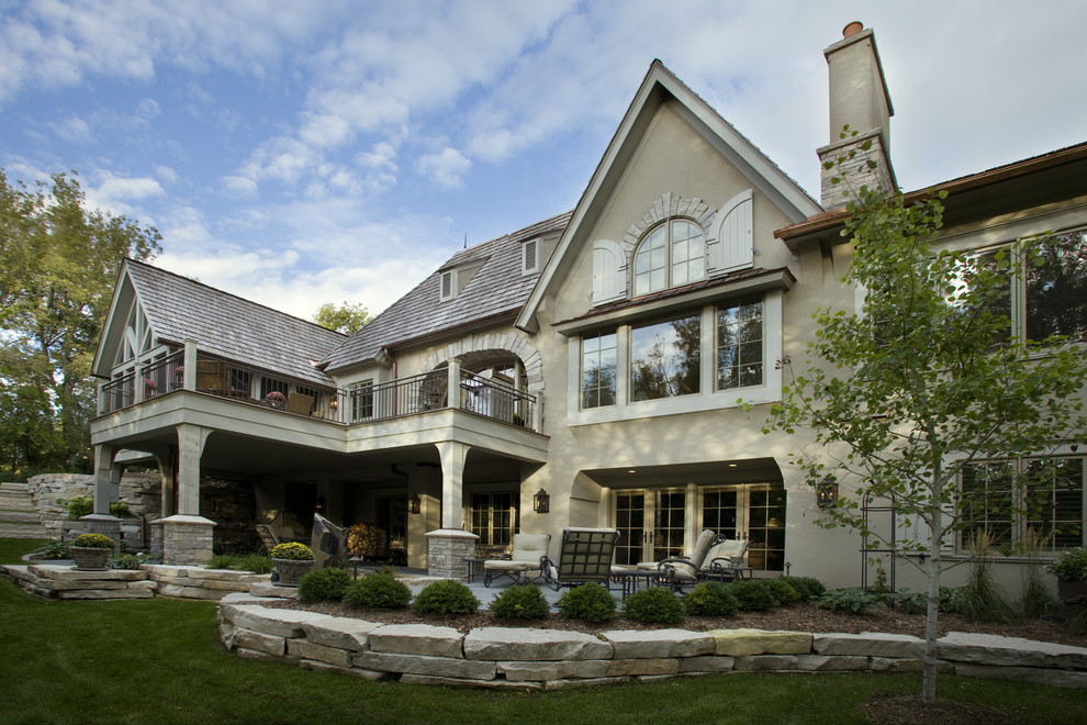Design ideas for a large traditional exterior in Minneapolis.