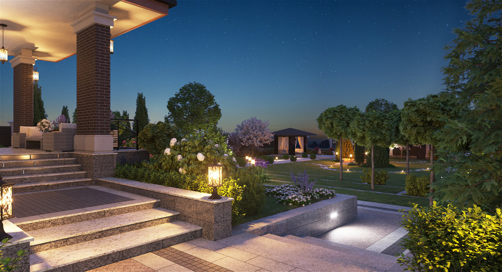 Проект благоустройства загородного участка п.Каменка