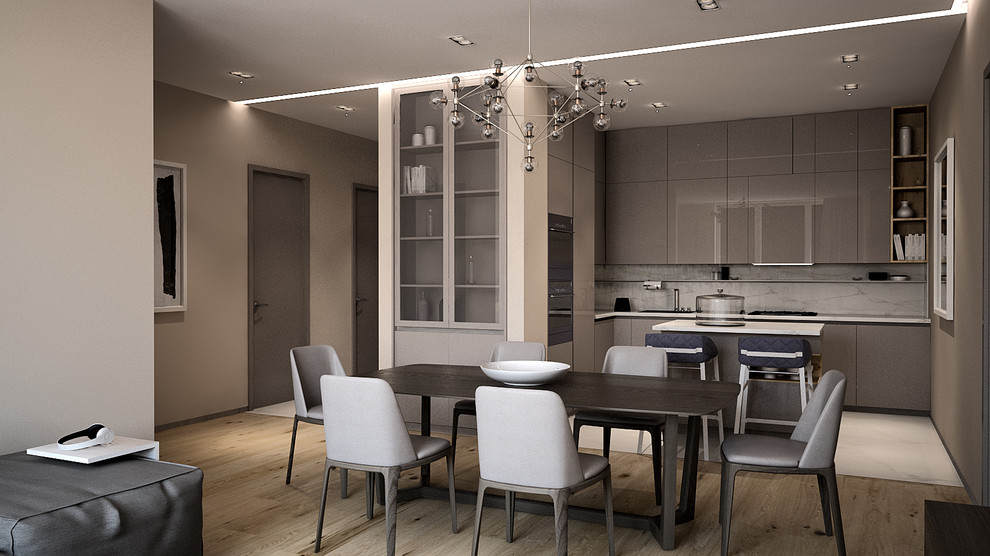 Проект квартиры в ЖК Триколор