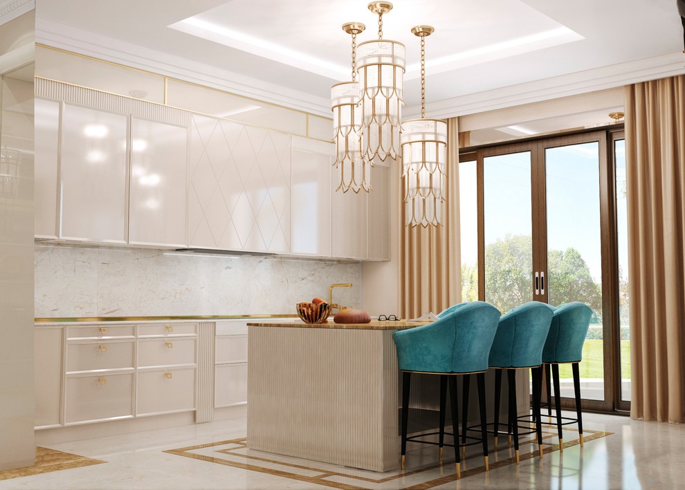 Роскошь в стилистическом разнообразии - кухня