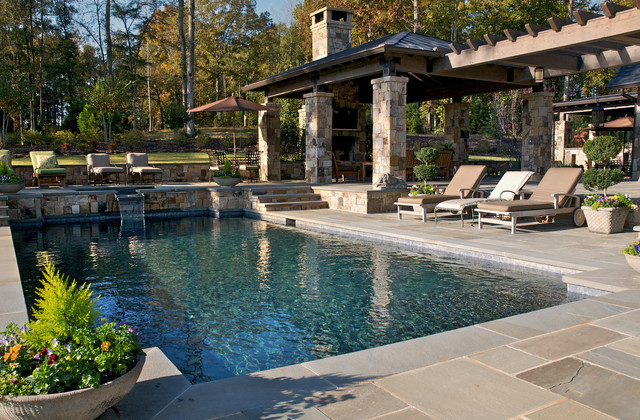 Madison Cabin rustic-pool