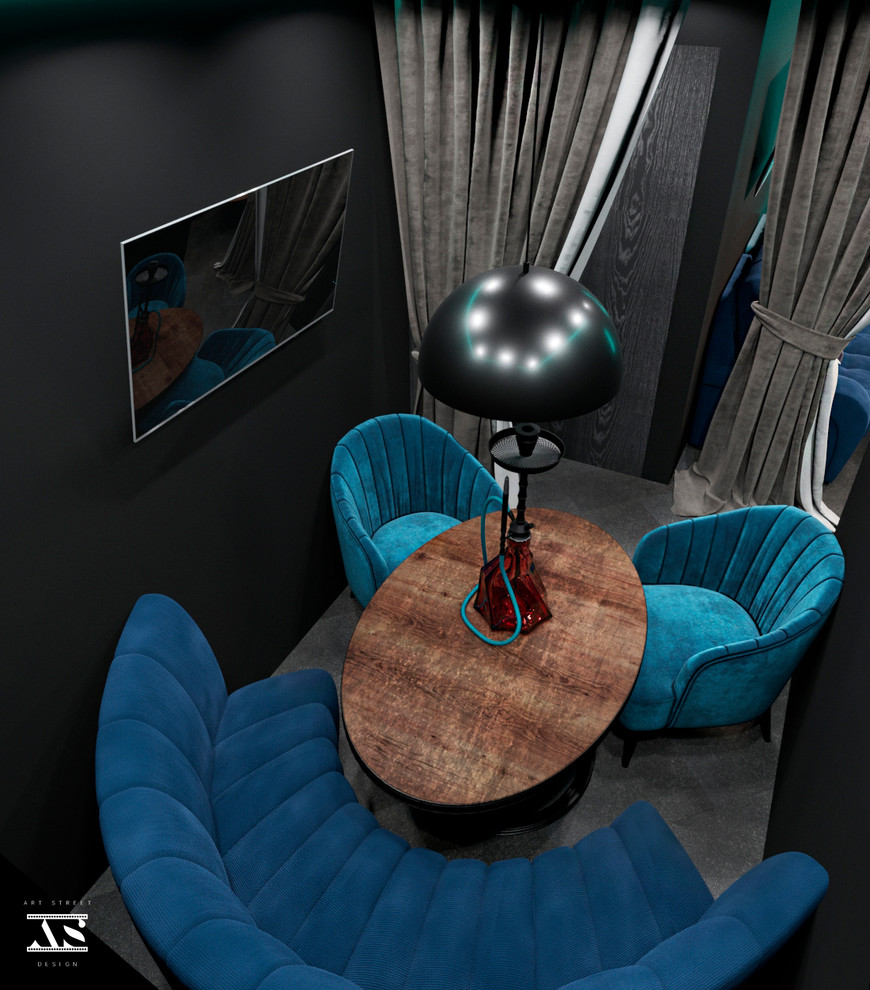 Дизайн-проект сети кальянной Мята Lounge