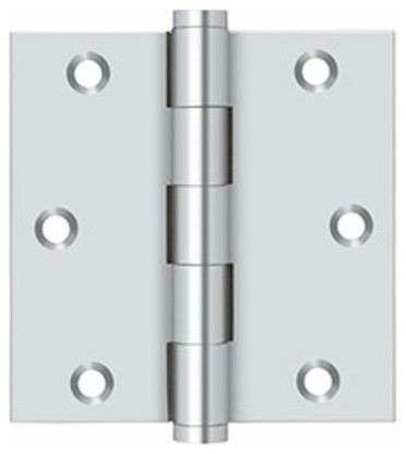 Sold in Pa Oil Rubbed Bronze finish 4/" x 4/" Ball Bearing Square Corner Hinge