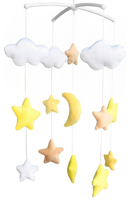 Handmade Plush Hanging Toys Exquisite Baby Crib Bed Bell, Starry ...