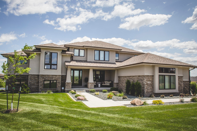 Exterior Elevations modern-house-exterior