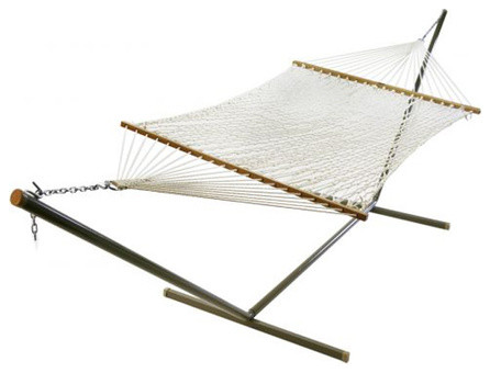 11' Deluxe Polyester Rope Hammock