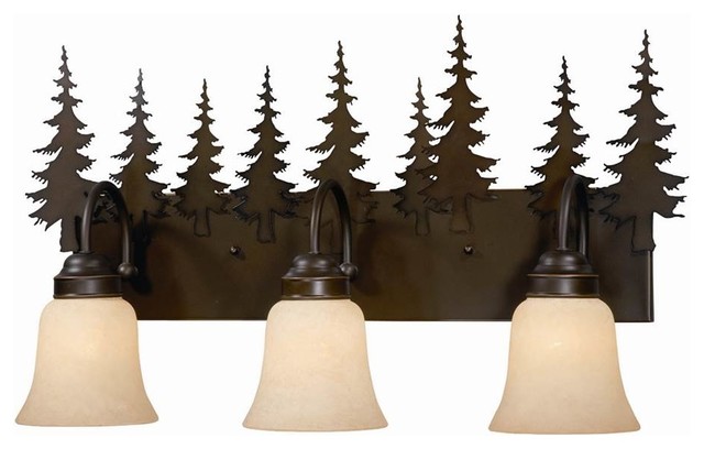 Yosemite Bathroom Lighting yosemite burnished bronze 13.75" vanity light - rustic - bathroom Yosemite Bathroom Lighting yosemite burnished bronze 13.75" vanity light - rustic - bathroom