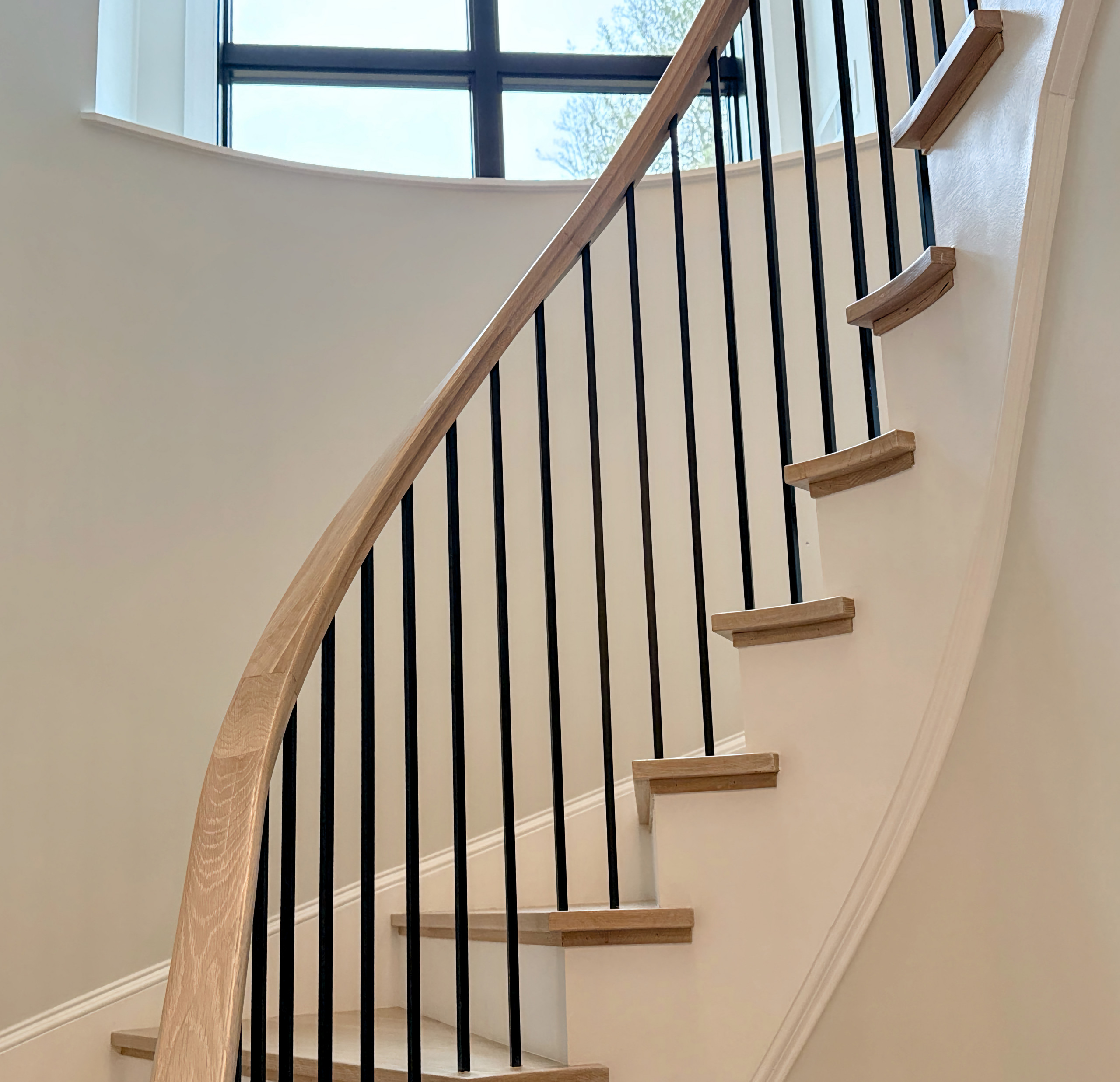 Project #150 | Contemporary White Oak Curve