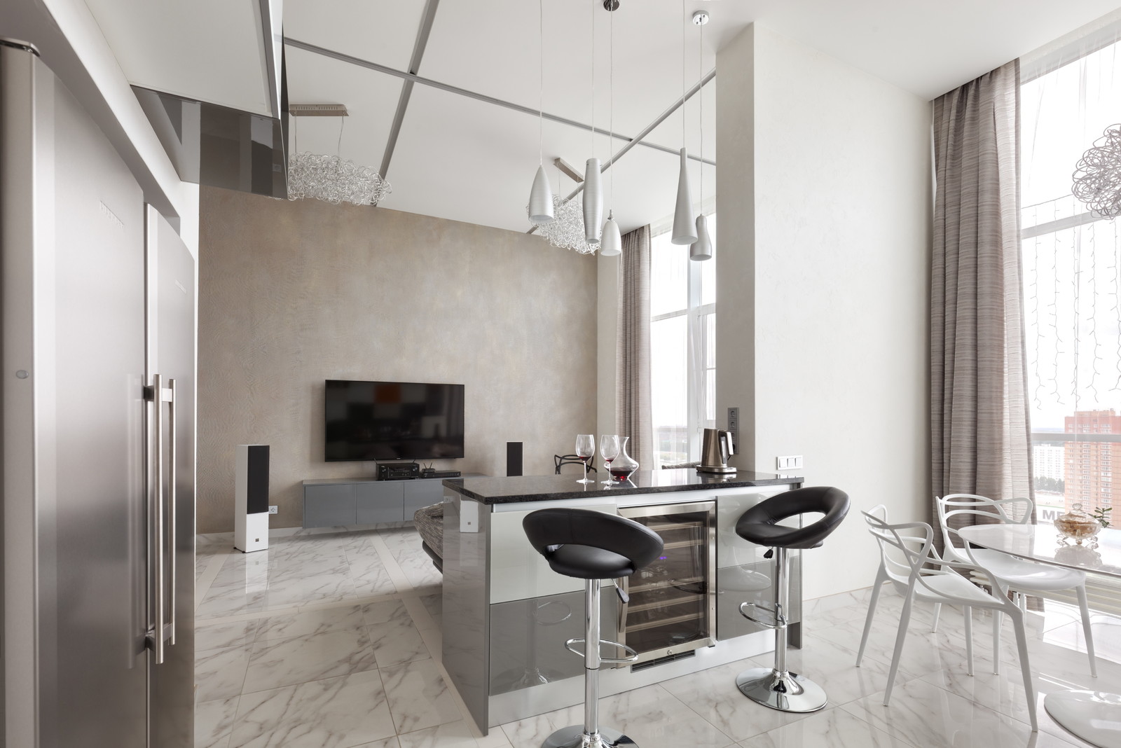 Современная городская квартира.