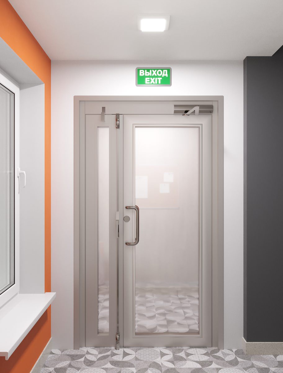 Дизайн подъезда многоквартирного дома в Уфе