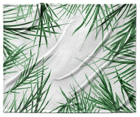 "In the Palm Leaf of Your Hand" Fleece Blanket 60"x50"