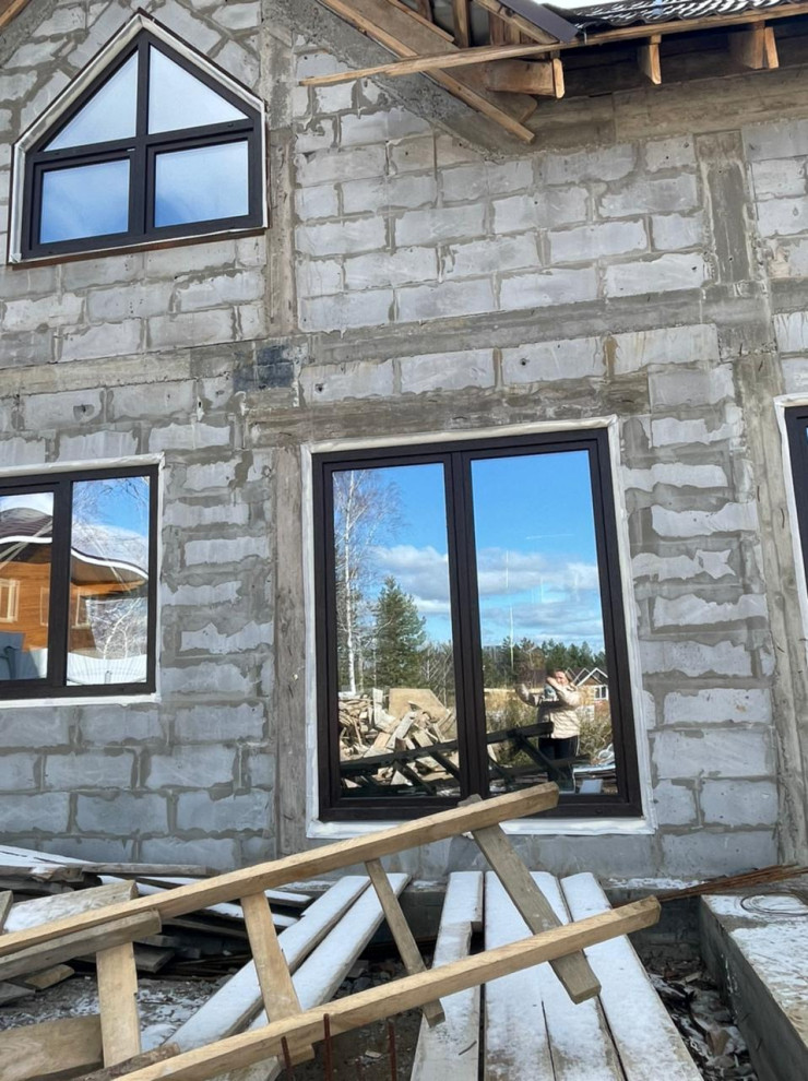 Дом из газобетона 8*9