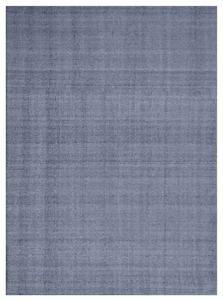 Discontinued Habanero Rug 5x8 Steel Grey Contemporary Area Rugs by First of a Kind USA
