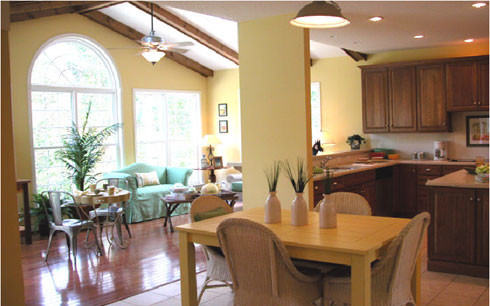 Example of a transitional kitchen design in Baltimore