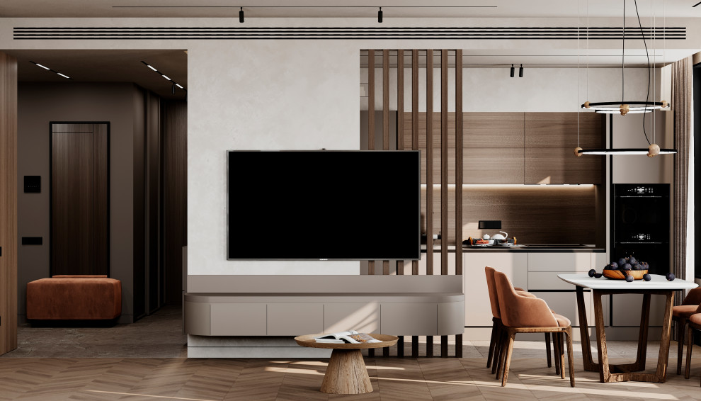 Проект оформления интерьера квартиры 100 кв.м