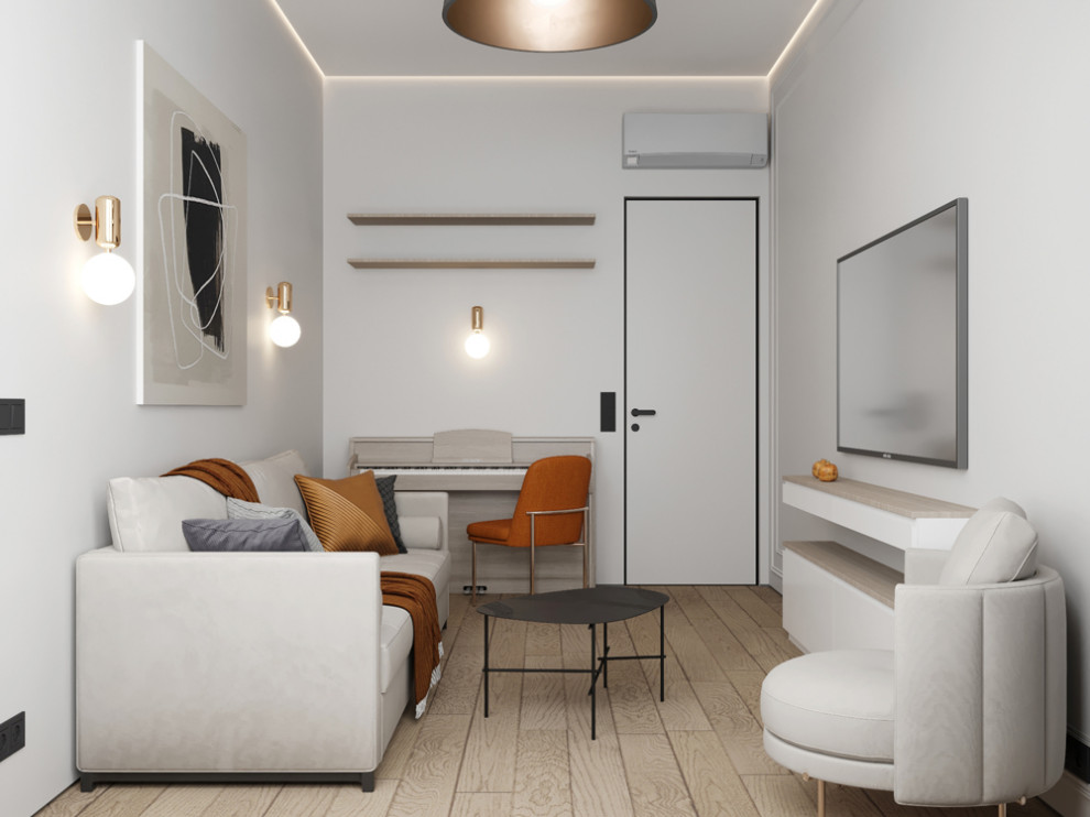 ДИЗАЙН ИНТЕРЬЕРА КВАРТИРЫ В ЖК СЕРДЦЕ СТОЛИЦЫ, 80 КВ.М