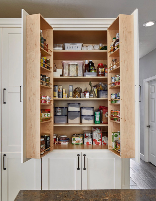 Deep Pantry storage solution transitional