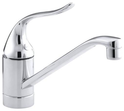 KOHLER K-15175-F-CP Coralais Single Control Kitchen Sink Faucet, Polished Chrome