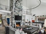 Transitional Living Room by Spire Integrated Systems Inc.