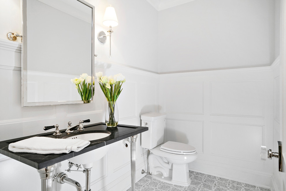 140 Forest Avenue - Transitional - Powder Room - New York - by Monique ...
