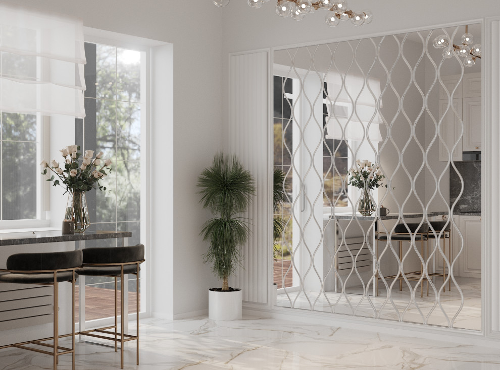 Кухня в загородном доме