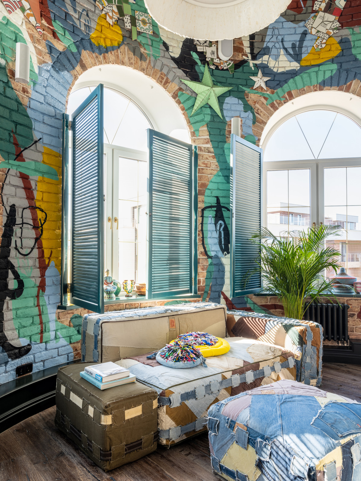 Гостиная. Квартира архитектора Дарьи Васильковой