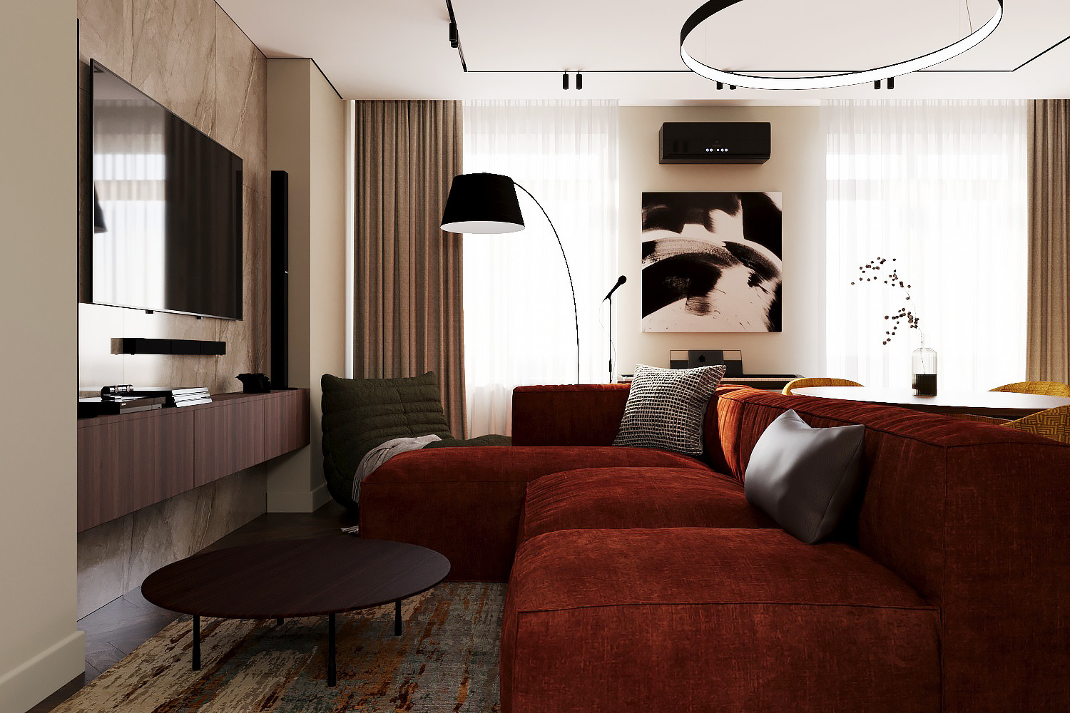 Квартира для творческой девушки