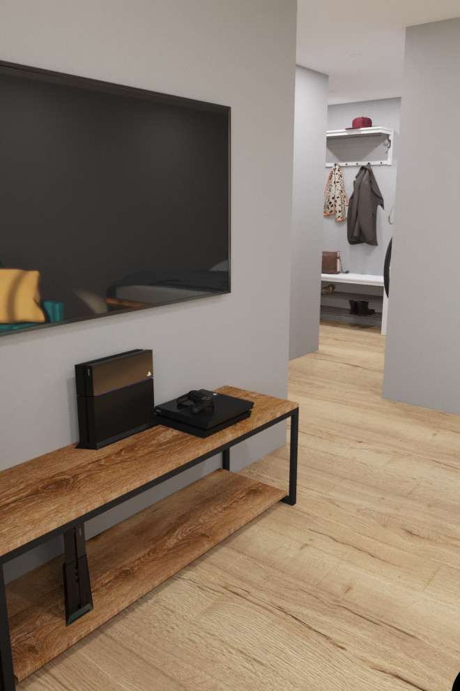 Однокомнатная хрущёвка для холостяка