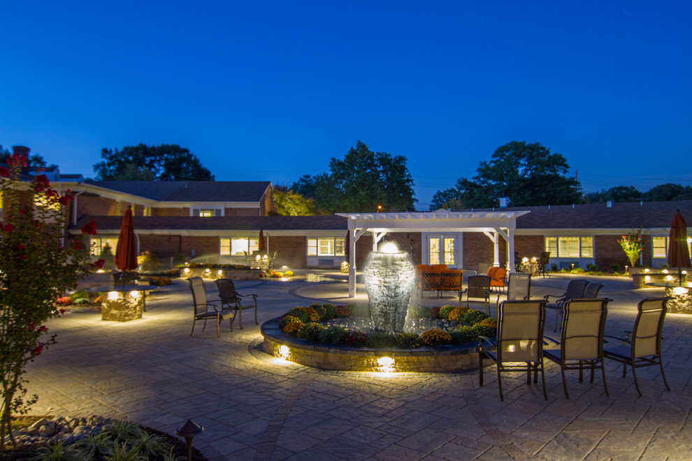 Assisted Living and Nursing Home Courtyard