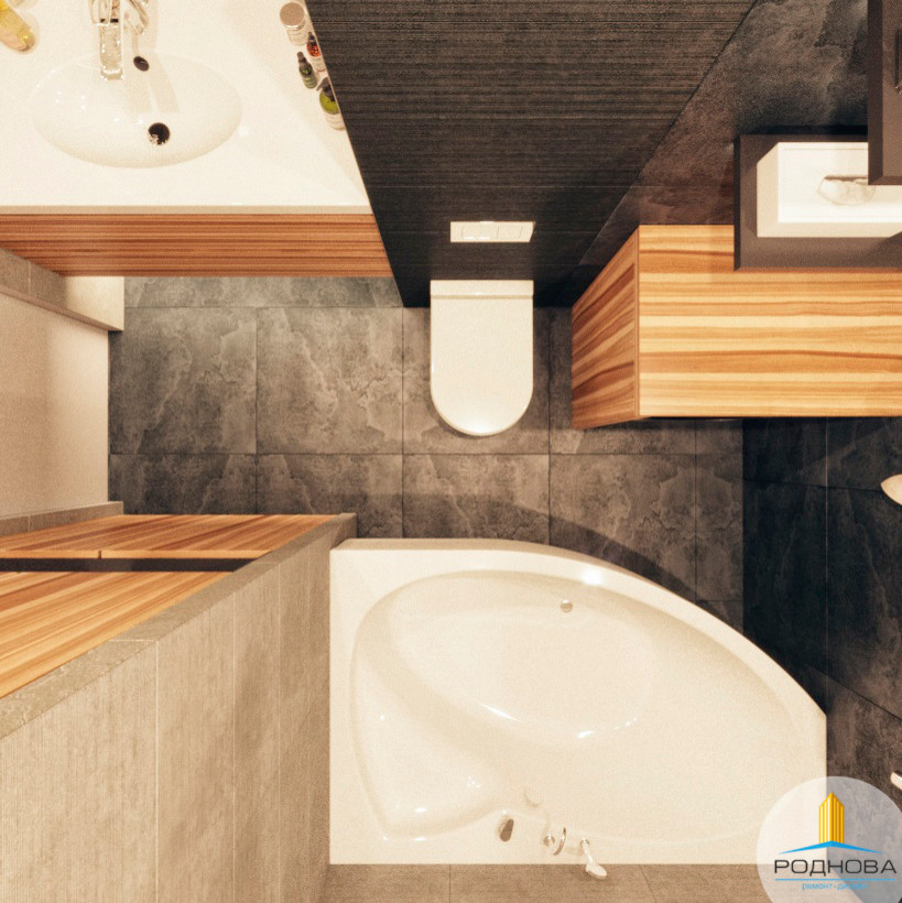 Дизайн-проект двухкомнатной квартиры 56 кв.м