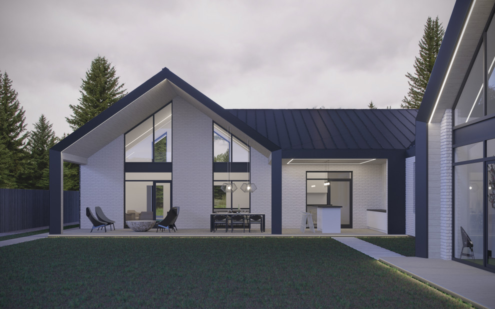 Дом в стиле BarnHouse (БарнХауз)