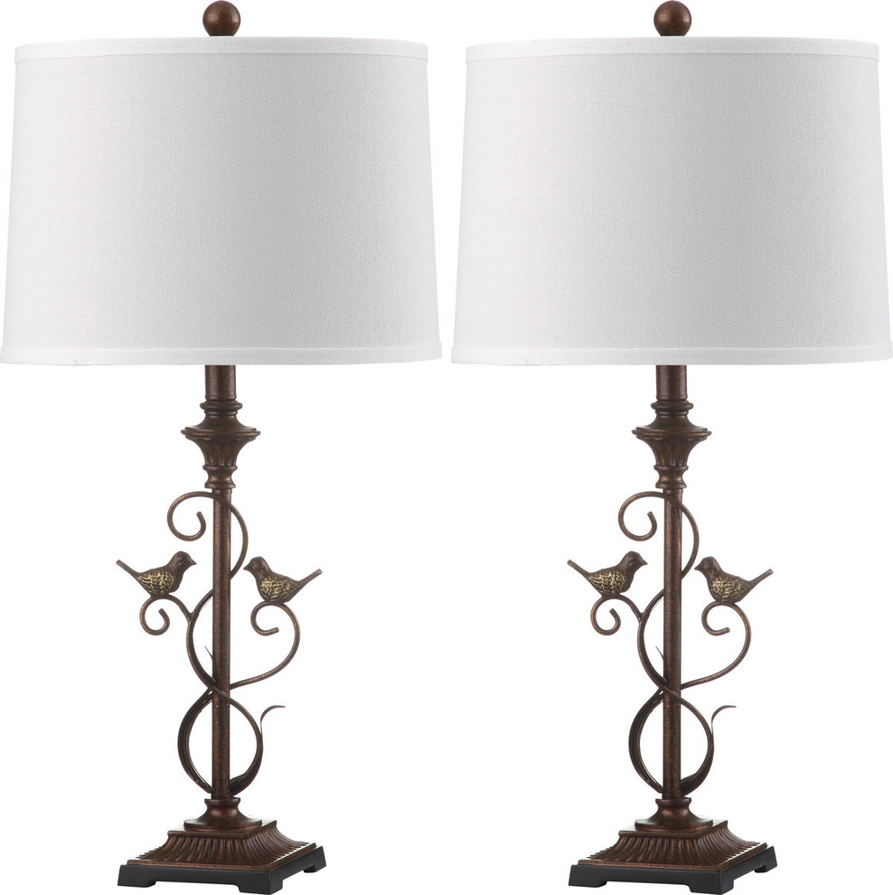 Safavieh Birdsong Table Lamps, 28" High, Set of 2