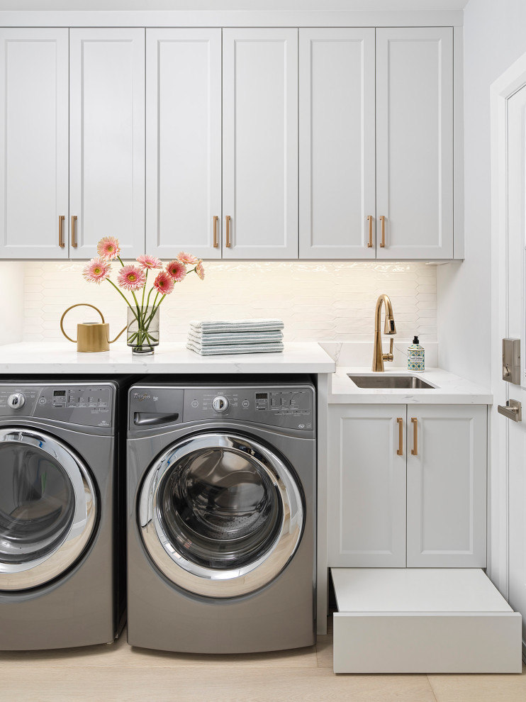 Sara Leah Interiors - Home Transformation - Transitional - Laundry Room ...