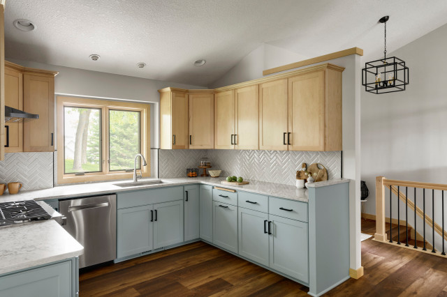 Morning Mantra Kitchen Remodel | Lakeville, MN | White Birch Design contemporary-kitchen