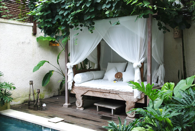 Villa of Ubud, Bali tropical-patio