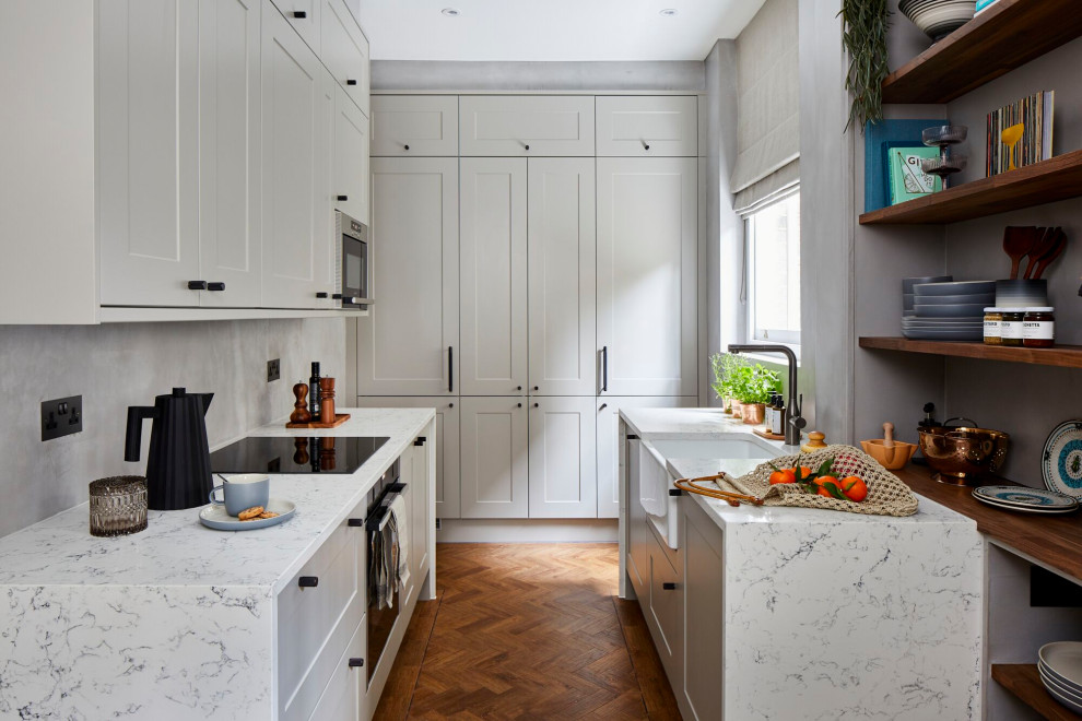 Decora Cement: Microcement on Kitchen Splashback - Earl's Court ...