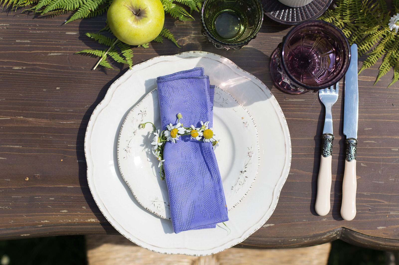 Летняя сервировка