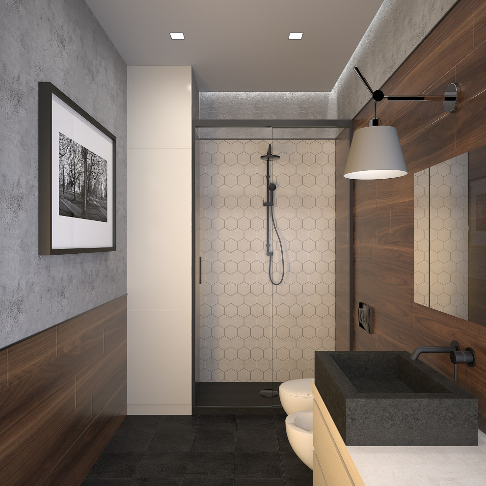 Progetto d'interior design "Via di val Cannuta"