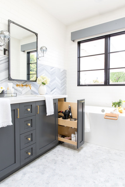 How To Pick Out A Bathroom Vanity, Houzz Double Vanity