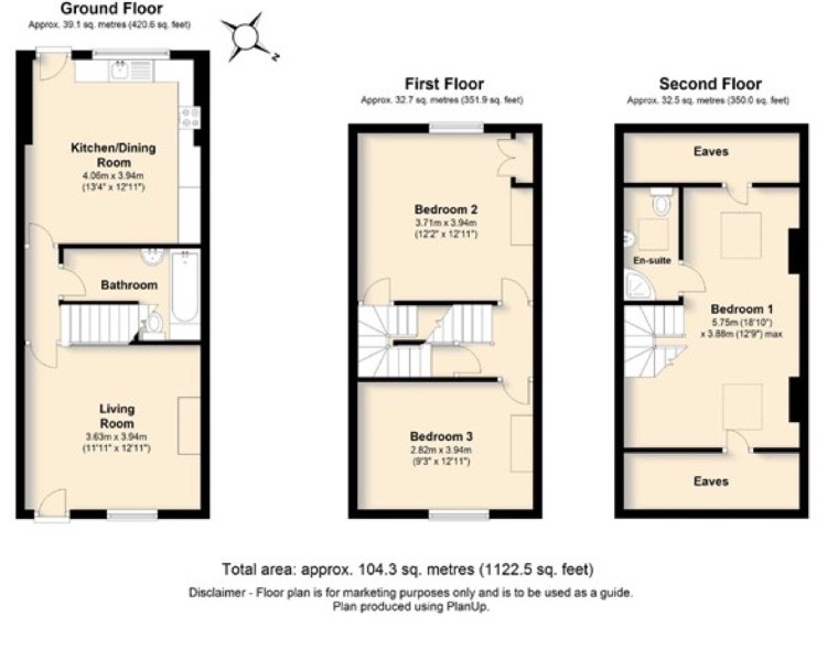 Moving the bathroom upstairs, and staircase to the side